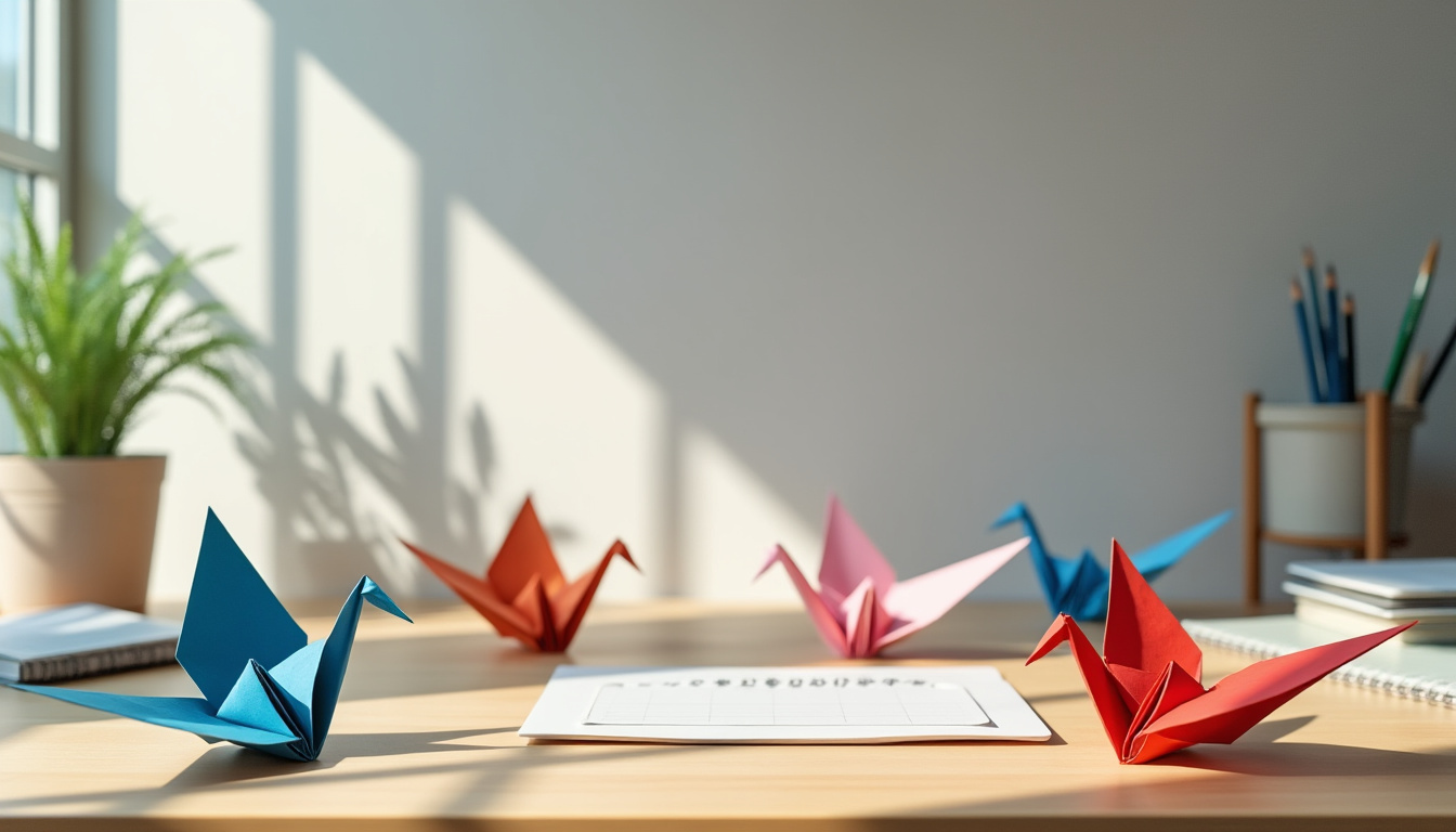 découvrez notre guide pas à pas pour apprendre à plier vos propres grues en origami et maîtrisez cet art traditionnel japonais facilement.