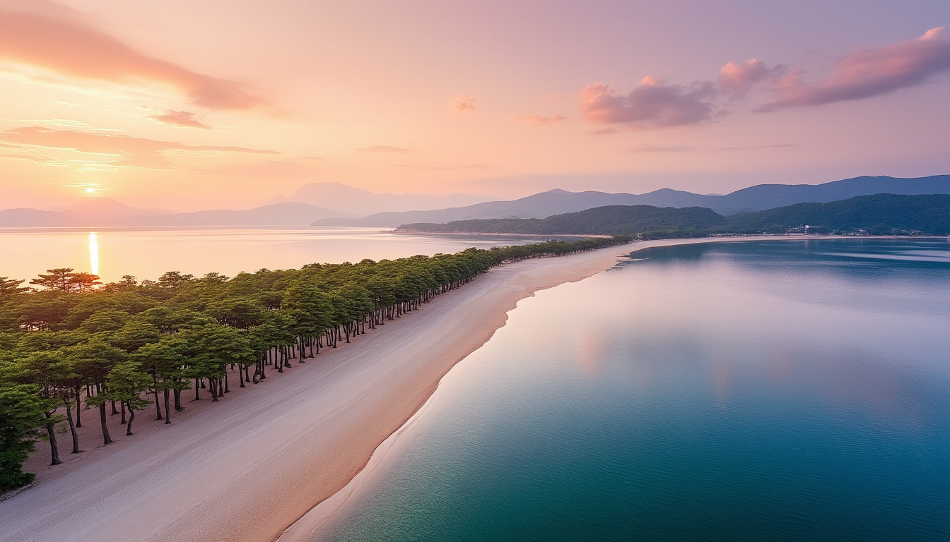 découvrez amanohashidate, l'un des paysages les plus emblématiques du japon, offrant une vue panoramique spectaculaire à ne surtout pas manquer lors de votre voyage.