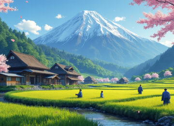découvrez azumino et les alpes japonaises, une destination authentique offrant des paysages ruraux époustouflants et une immersion culturelle unique au cœur du japon.