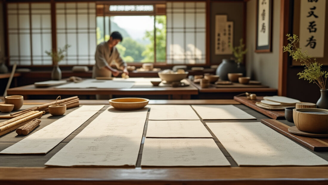 explorez le washi, le papier japonais traditionnel aux mille usages, reconnu pour sa finesse et sa résistance. découvrez son histoire, ses techniques de fabrication ancestrales et ses applications artistiques et artisanales.