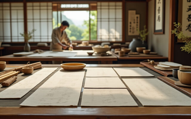 explorez le washi, le papier japonais traditionnel aux mille usages, reconnu pour sa finesse et sa résistance. découvrez son histoire, ses techniques de fabrication ancestrales et ses applications artistiques et artisanales.