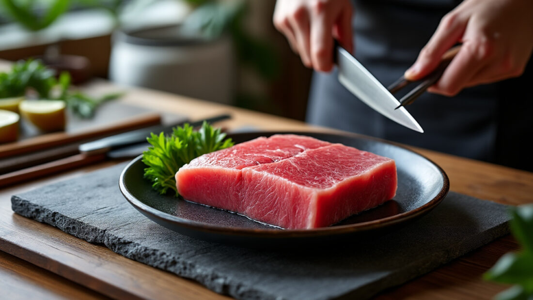 découvrez le thon rouge ikejime chez issé japan : une méthode japonaise d’exception qui révèle toute la finesse et la fraîcheur de ce poisson prestigieux.