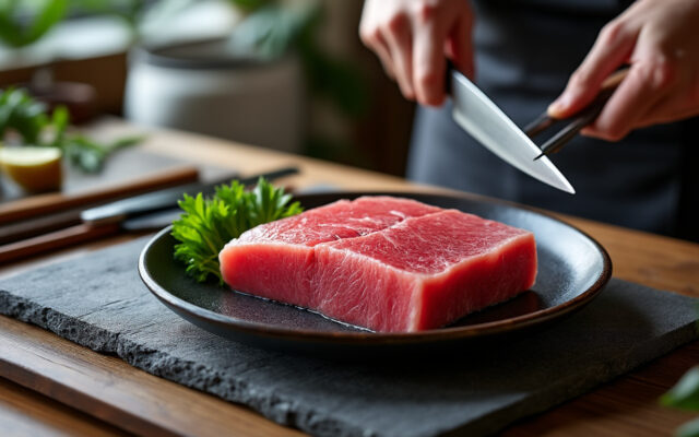 découvrez le thon rouge ikejime chez issé japan : une méthode japonaise d’exception qui révèle toute la finesse et la fraîcheur de ce poisson prestigieux.