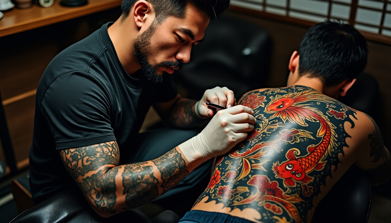 explorez l'art du tatouage japonais à travers son histoire riche, ses symboles traditionnels et ses techniques uniques pour mieux comprendre cette forme d'expression culturelle.