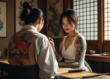 explorez l'art du tatouage japonais à travers son histoire fascinante, ses symboles riches de sens et ses techniques traditionnelles uniques.