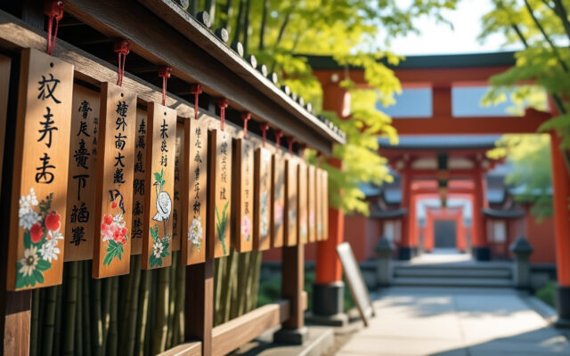 découvrez l'origine et la signification des ema, ces plaques à souhaits traditionnelles japonaises, et leur rôle unique dans la culture nippone.