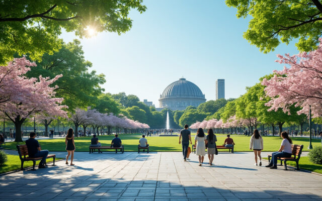 découvrez le parc du mémorial de la paix à hiroshima, un lieu chargé d'histoire dédié à la mémoire et à l'espoir pour un avenir sans guerre.