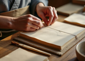 découvrez l'art ancestral de la reliure japonaise traditionnelle, une technique unique alliant esthétique et savoir-faire pour sublimer vos créations.