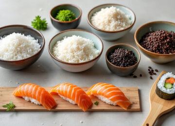 découvrez les variétés de riz à sushi, leurs caractéristiques et nos conseils pour choisir et préparer le riz idéal pour des sushis parfaits.