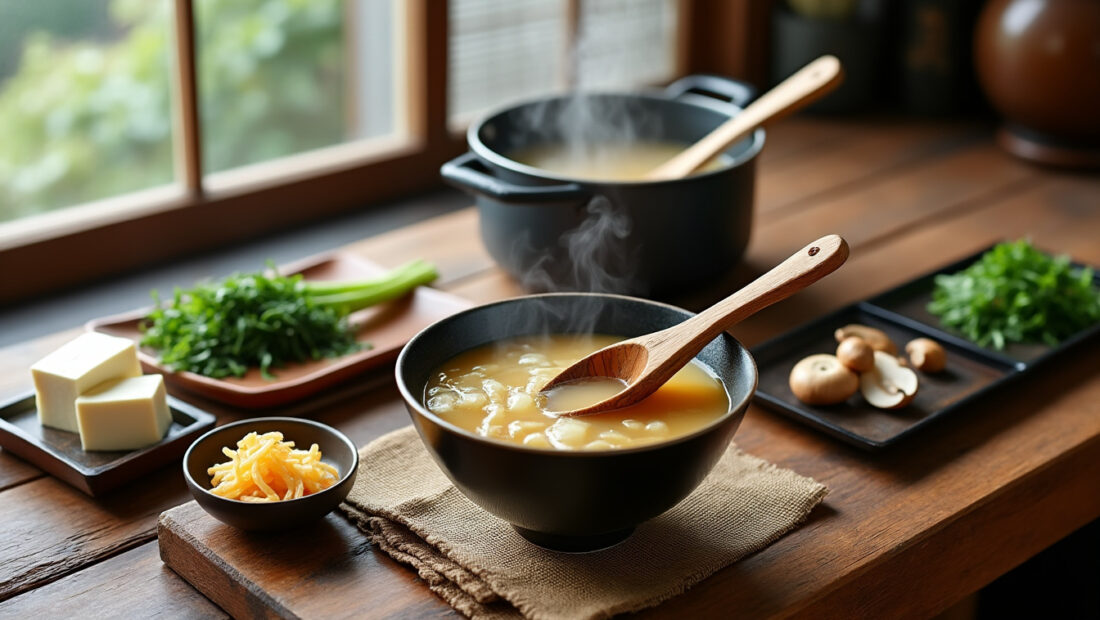 apprenez à préparer une authentique soupe miso grâce à nos 8 secrets indispensables. recette simple et savoureuse pour régaler vos papilles.