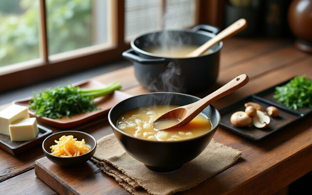 apprenez à préparer une authentique soupe miso grâce à nos 8 secrets indispensables. recette simple et savoureuse pour régaler vos papilles.