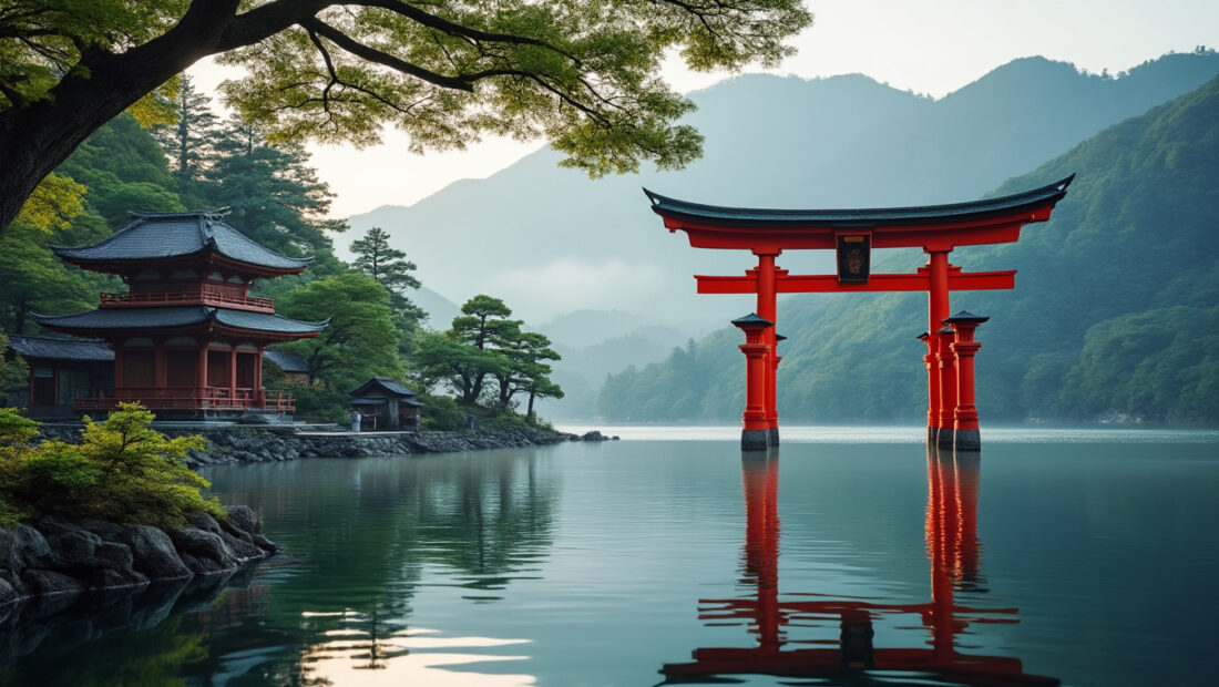 découvrez hakone-jinja, sanctuaire majestueux niché au cœur de la nature japonaise, entre spiritualité, paysages enchanteurs et traditions ancestrales.