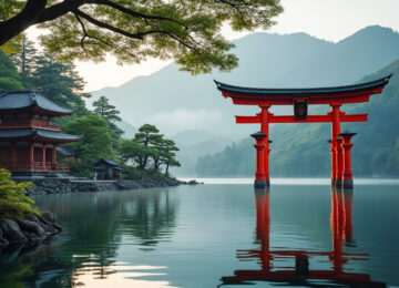 découvrez hakone-jinja, sanctuaire majestueux niché au cœur de la nature japonaise, entre spiritualité, paysages enchanteurs et traditions ancestrales.