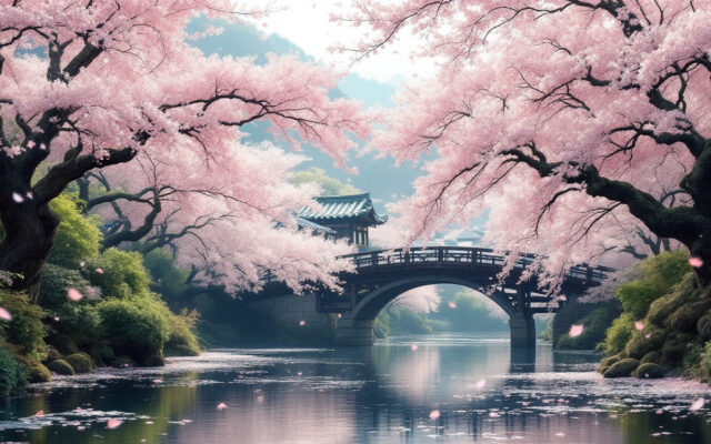 découvrez le printemps au japon, une saison magique où les cerisiers en fleurs parent les paysages de rose et invitent à célébrer le hanami.
