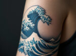 découvrez la signification de la vague en tatouage japonais : un symbole puissant de mouvement, de force intérieure et de renouveau.