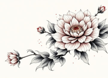 découvrez la symbolique du chrysanthème en tatouage japonais : élégance, longévité et renouveau se mêlent dans un motif riche en histoire et en signification.