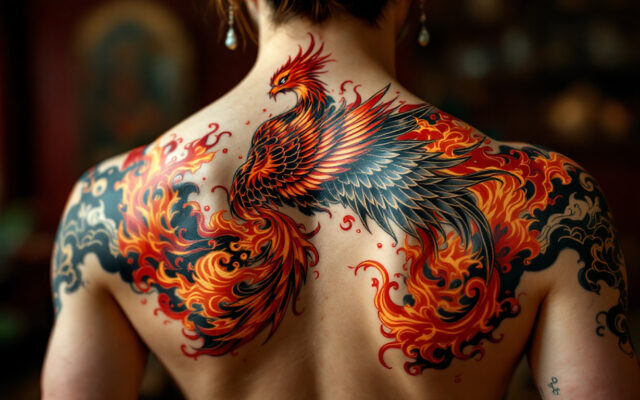 découvrez la signification du tatouage japonais du phénix, symbole puissant de renaissance, de renouveau et de transformation.
