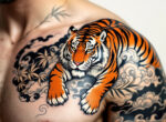 découvrez la signification du tigre dans le tatouage japonais : un symbole puissant de courage, de force et de protection.