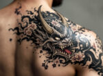 découvrez la signification des masques oni dans le tatouage japonais : des figures démoniaques aussi redoutées que protectrices, riches en symboles.