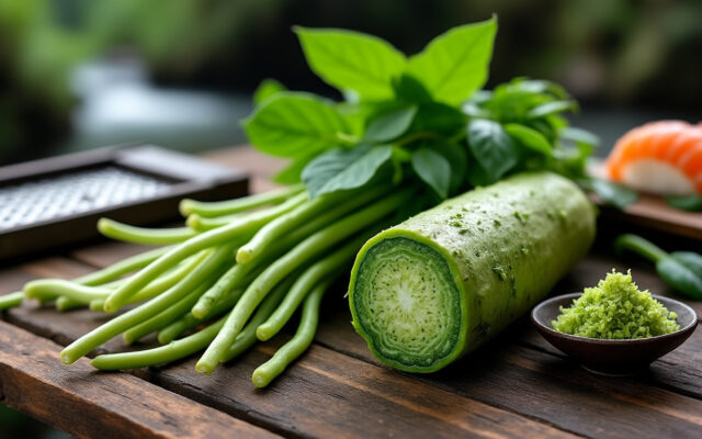 découvrez les origines du wasabi, ses usages en cuisine et les secrets de ce condiment piquant, souvent confondu avec le raifort.